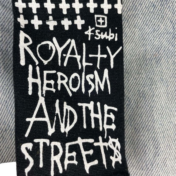 Ksubi Men's Chopper Karma Trashed Denim Shorts Sz34 - Picture 5 of 9